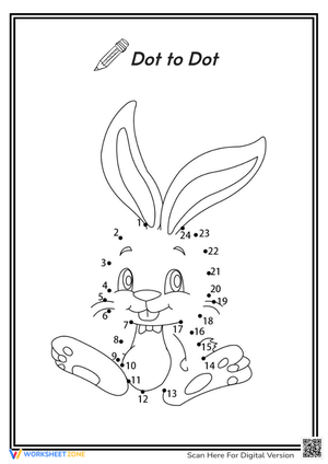 Easter Tracing Dot to Dot for Kids