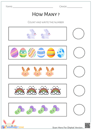 Count and write number