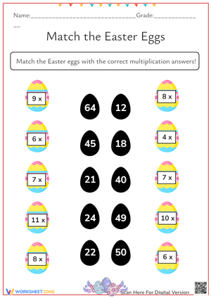 Match the Easter Eggs