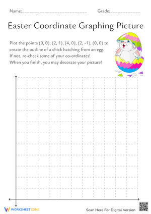 Easter Coordinate Graphing 