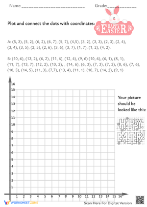 Easter Coordinate Graphing 
