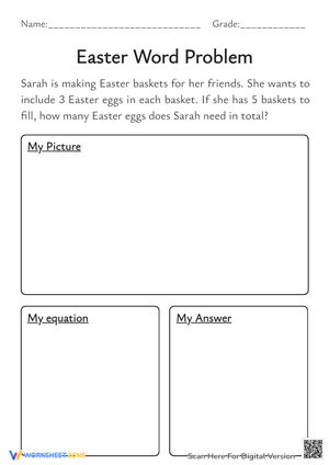 Easter Word Problem