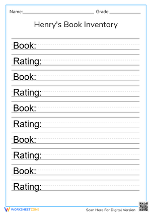 Henry's Book Inventory