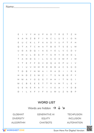 Word Search Puzzle