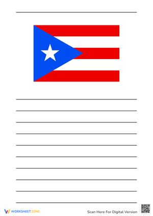 Guatemala Flag Lined Writing Paper