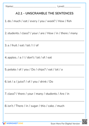 A21 Maze Puzzle Worksheet