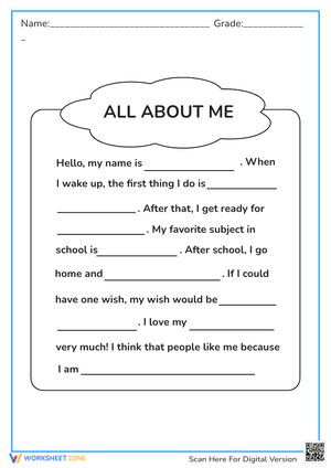 'All About Me': Get to Know Yourself Better