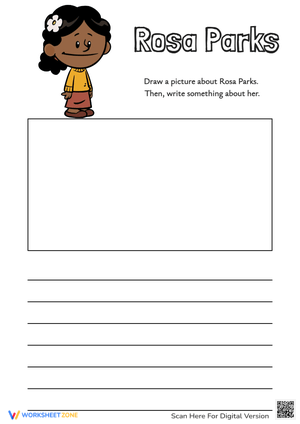 Rosa Parks: Draw & Write - Learn About Civil Rights History!