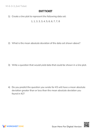 M-6-3-3_Exit Ticket and KEY
