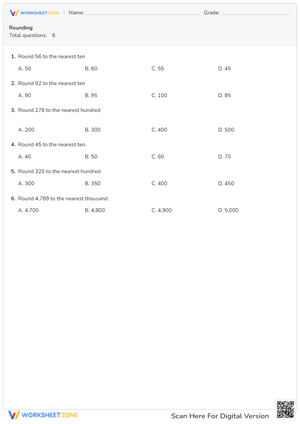 Rounding