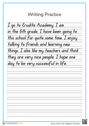 Writing Practice