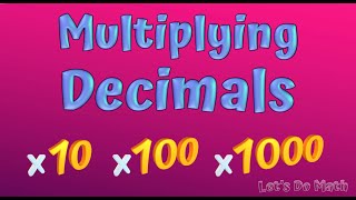 Multiplying Decimals Practice Quiz
