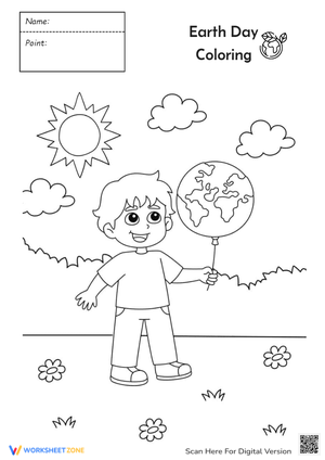 Earth Day Coloring Pages