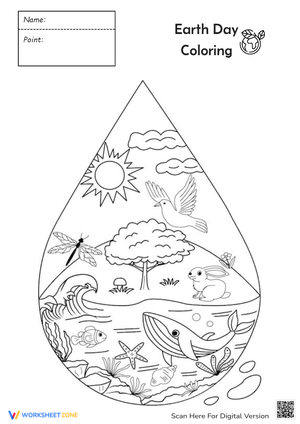Engaging Earth Day Coloring Pages for Kids