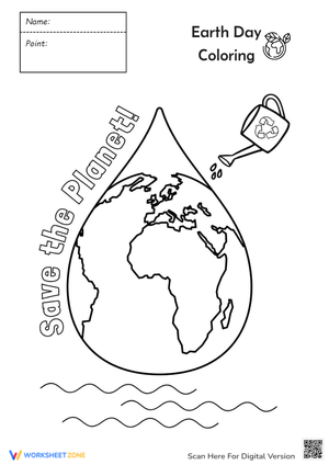 Earth Day Coloring Pages: Kids' Creative Fun