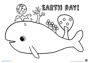 Earth Day Coloring Pages for Kids