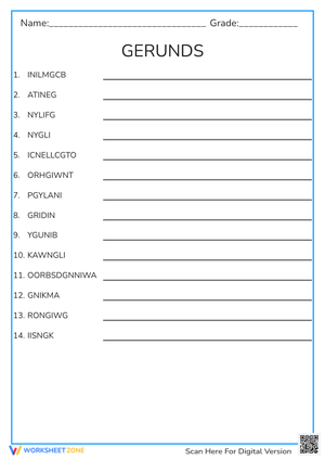 GERUNDS