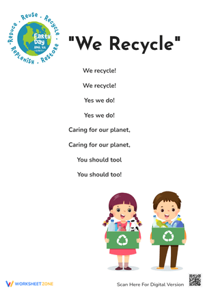 Earth Day Poem Recycling