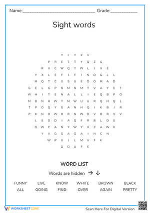 sight words 
