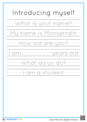 Introduce myself