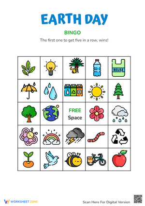 Engaging Earth Day Bingo Card for Eco Education