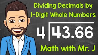 Divide Decimals by Whole Numbers