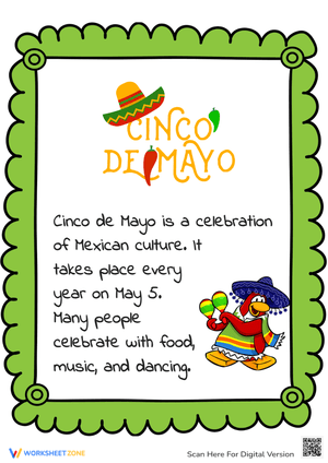 Cinco de Mayo Reading Comprehension 