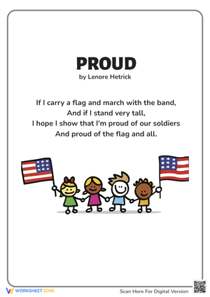 Honoring Service: Memorial Day Poem for Kids