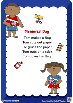 Memorial Day Poem About The Flag