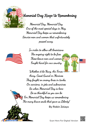 Short Memorial Day Poem for Reflection