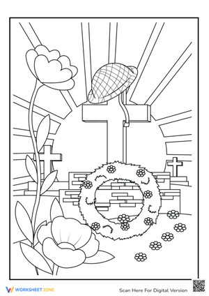 Honor Memorial Day Coloring Pages