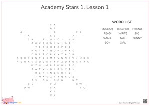 AS 1. Lesson 1