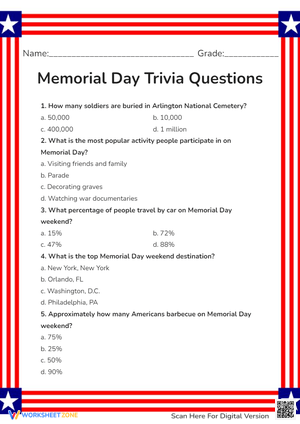 Engaging Memorial Day Trivia for All Ages