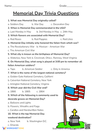 Memorial Day Trivia 12