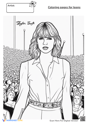 Coloring Pages for Teens