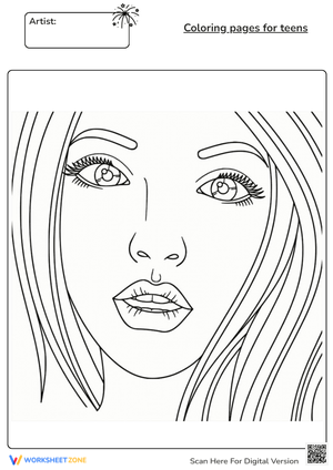Coloring Pages for Teens
