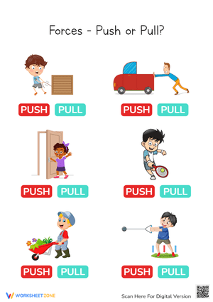 Introduction to Push and Pull Forces