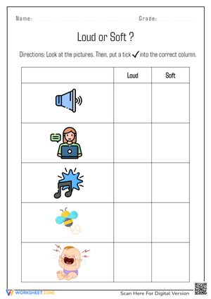 Understanding Loud and Soft Sounds