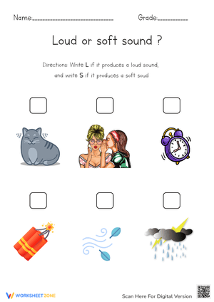 Identifying Loud and Soft Sounds