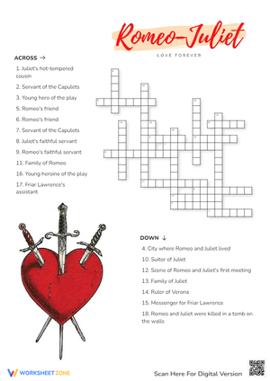 Romeo and Juliet Puzzle