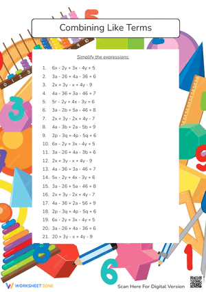 Combining Like Terms