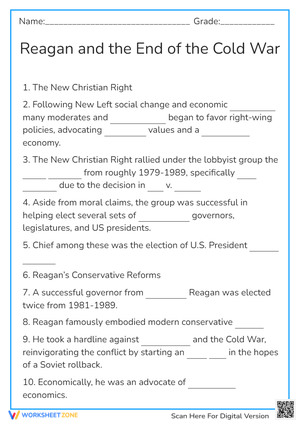 Reagan and the End of the Cold War