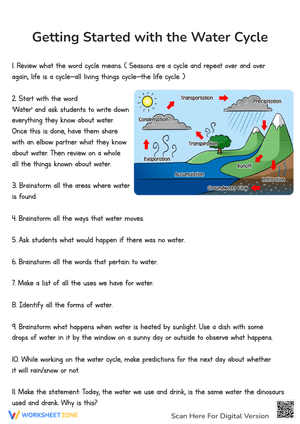 Getting Started with the Water Cycle