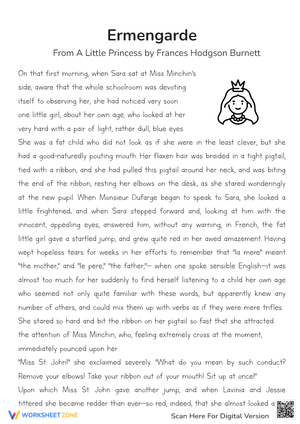Ermengarde: Engaging Reading Passage
