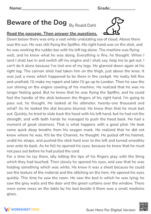 Anna and the King: Reading Comprehension Worksheet