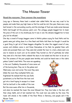Reading Comprehension: A Lucky Boy Story