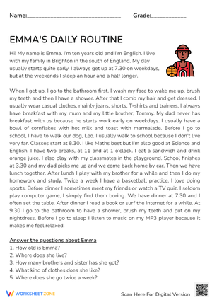 Beware of the Dog: A Reading Comprehension Story