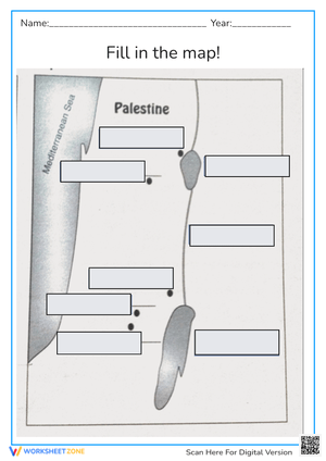 Palestine Map