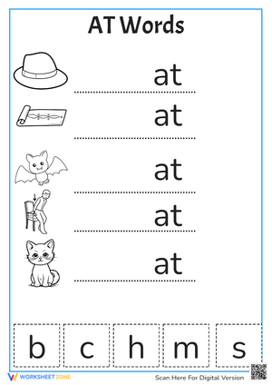 at ending words 