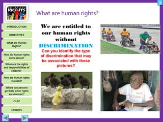 Human Rights and Responsibilities Quiz
